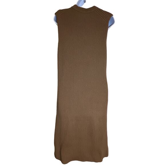 Burberry AUTHENTICATED Cashmere and Cotton Sleeveless Knit Dress Size Small- - Picture 2 of 15